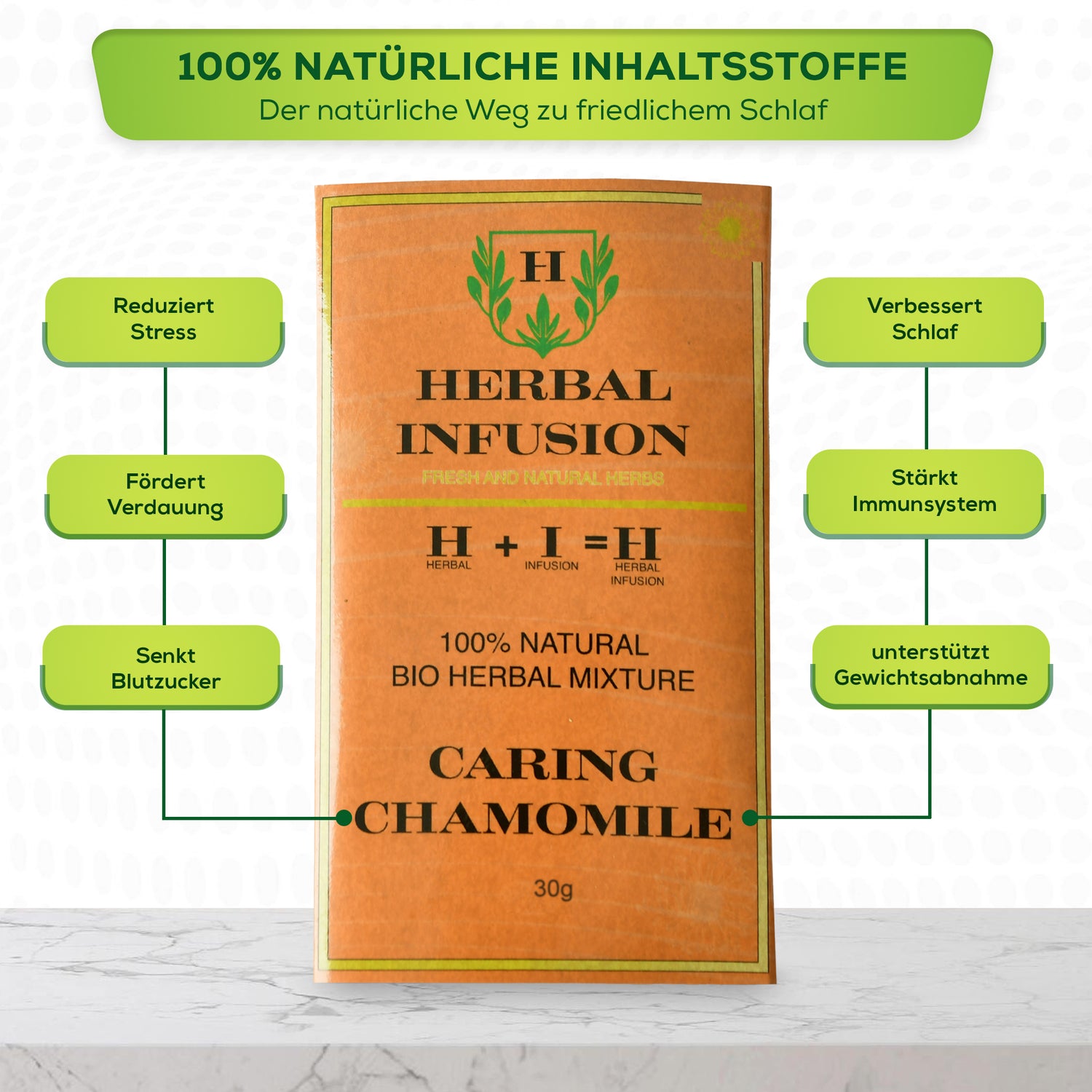 Caring Chamomile - 1 Pack – Herbal Infusion